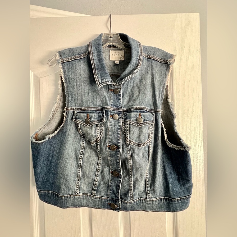 Torrid Denim Vest | 3